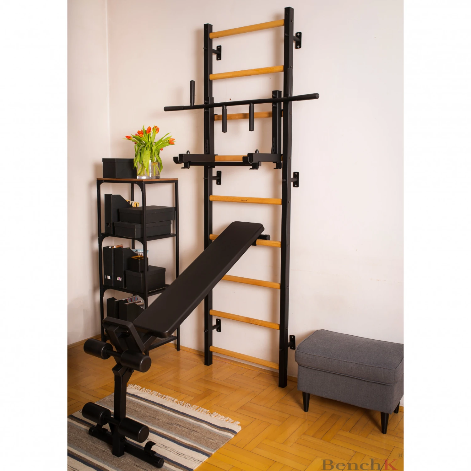 Juego de Espalderas BenchK 733 - Fitshop Juego De Espalderas BenchK 733 - Fitshop -Deporte Fitness Tienda 320BenchK20733B 1600