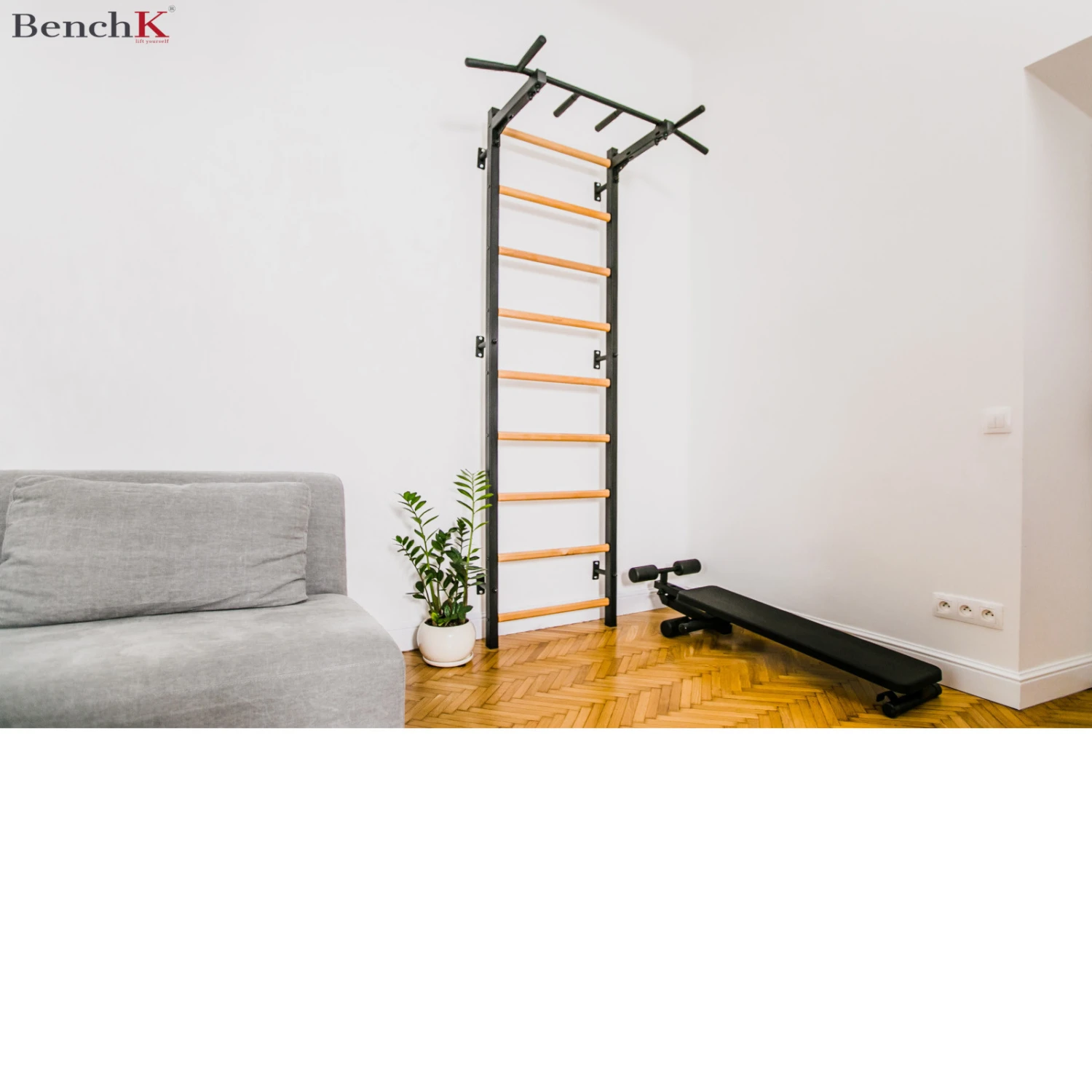 Juego de Espalderas BenchK 312B - Fitshop Juego De Espalderas BenchK 312B - Fitshop -Deporte Fitness Tienda BenchK20312B Sprossenwand Raum 600 1600