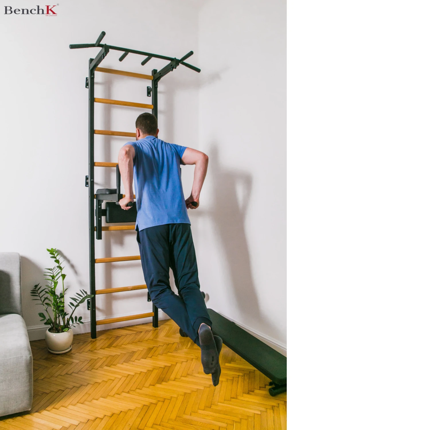 Juego de Espalderas BenchK 312B - Fitshop Juego De Espalderas BenchK 312B - Fitshop -Deporte Fitness Tienda BenchK20312B Training 600 1600