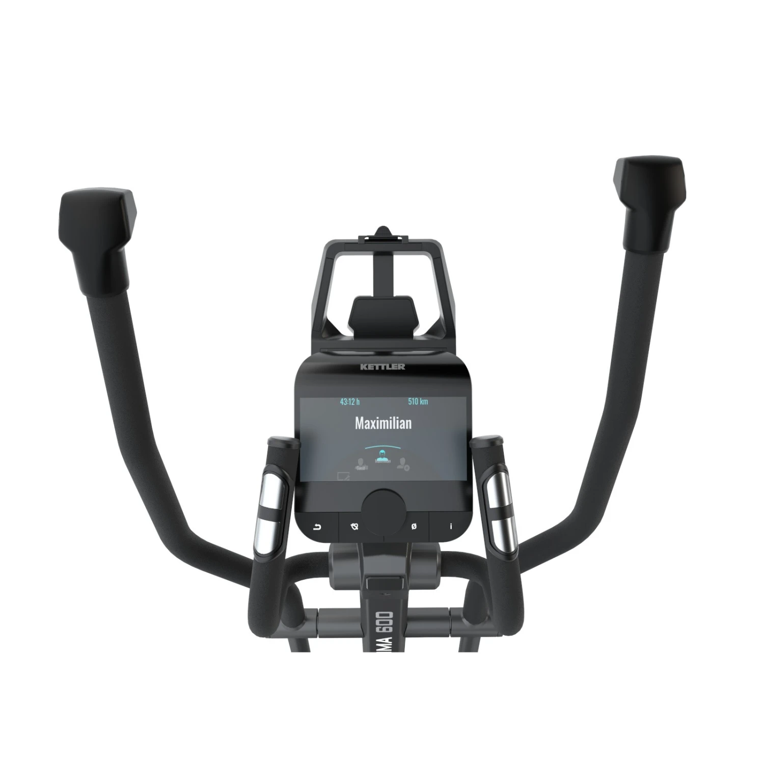 Elíptica Kettler Optima 600 - Fitshop Elíptica Kettler Optima 600 - Fitshop -Deporte Fitness Tienda Ketter OPTIMA 600 neue Konsole 1600