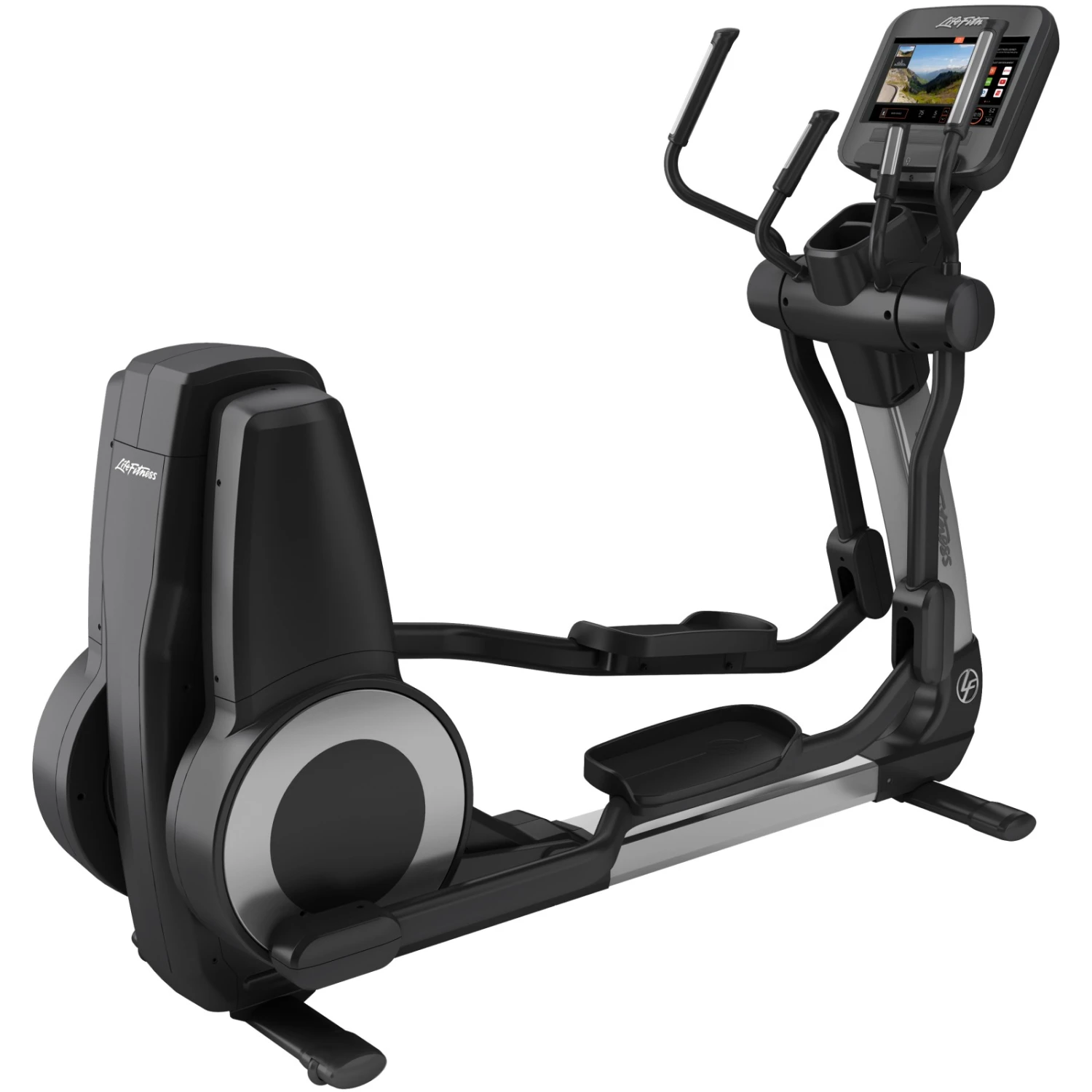 Elíptica Life Fitness Platinum Club Series Discover SE3HD - Fitshop Elíptica Life Fitness Platinum Club Series Discover SE3HD - Fitshop -Deporte Fitness Tienda Lifefitness platinium crosstrainer silver front 1600