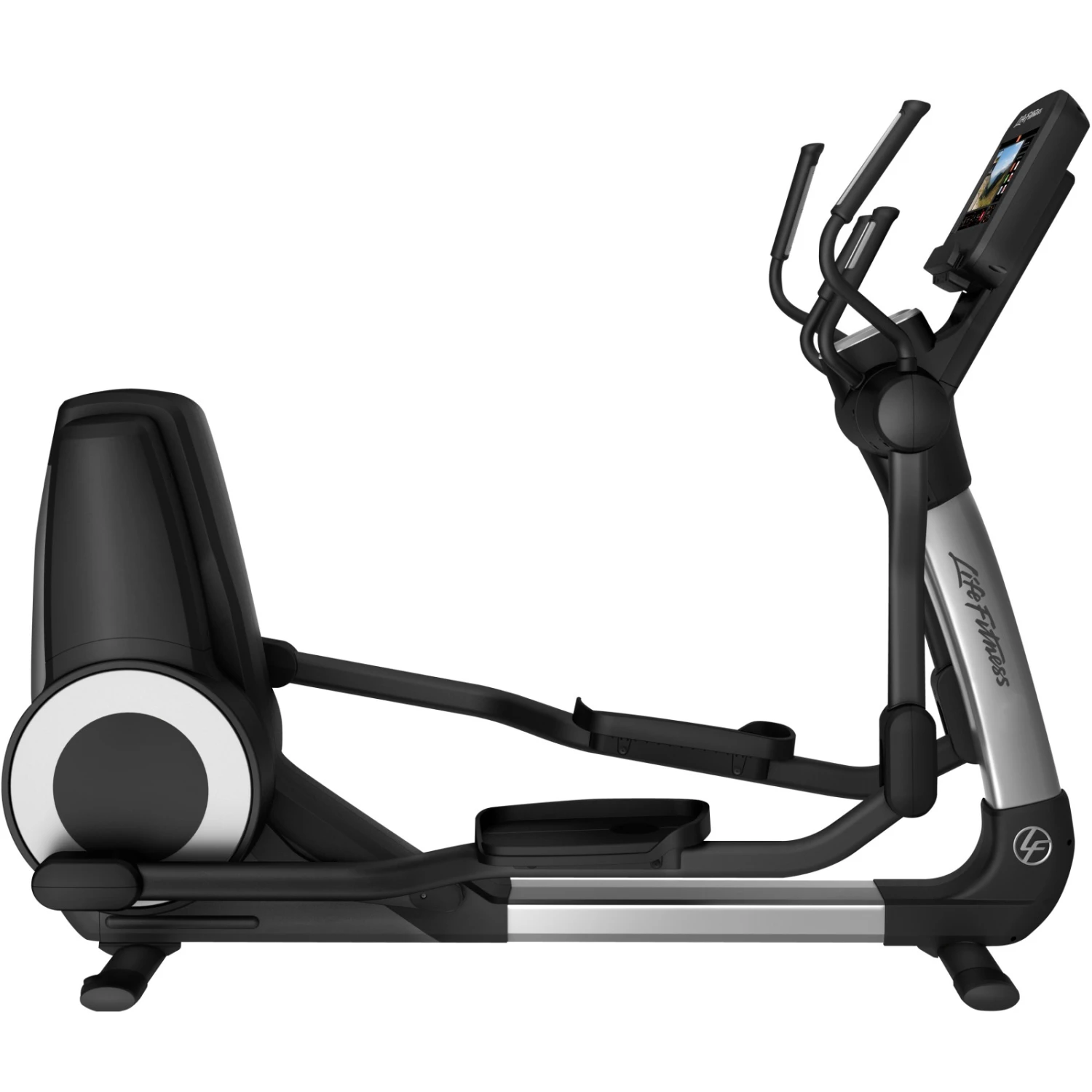 Elíptica Life Fitness Platinum Club Series Discover SE3HD - Fitshop Elíptica Life Fitness Platinum Club Series Discover SE3HD - Fitshop -Deporte Fitness Tienda Lifefitness platinium crosstrainer silver side 1600