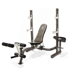 Banco De Musculación Marcy Pure + Rack - Fitshop