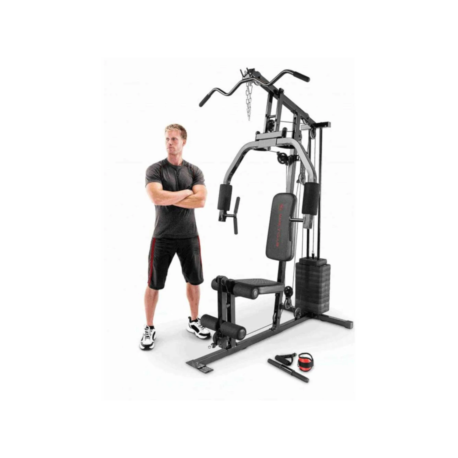 Estación de Fuerza Marcy MKM-81030 Compact Home Gym - Fitshop Estación De Fuerza Marcy MKM-81030 Compact Home Gym - Fitshop -Deporte Fitness Tienda Marcy MKM81030 HomeGym 2 1600