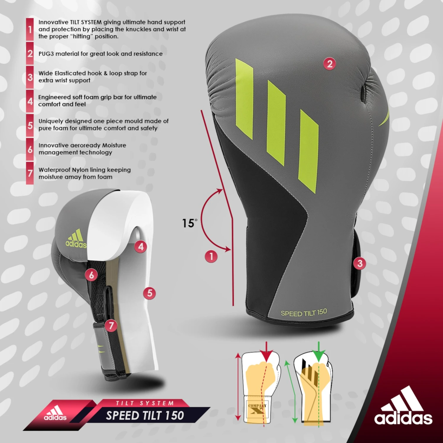 Guantes de Boxeo Adidas Speed Tilt 150 Rojo/Negro - Fitshop Guantes De Boxeo Adidas Speed Tilt 150 Rojo/Negro - Fitshop -Deporte Fitness Tienda adiSPD150TG20SPEED20TILT20150 1600