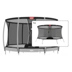 Berg Sicherheitsnetz Deluxe - Netz Einzeln 330 - Fitshop