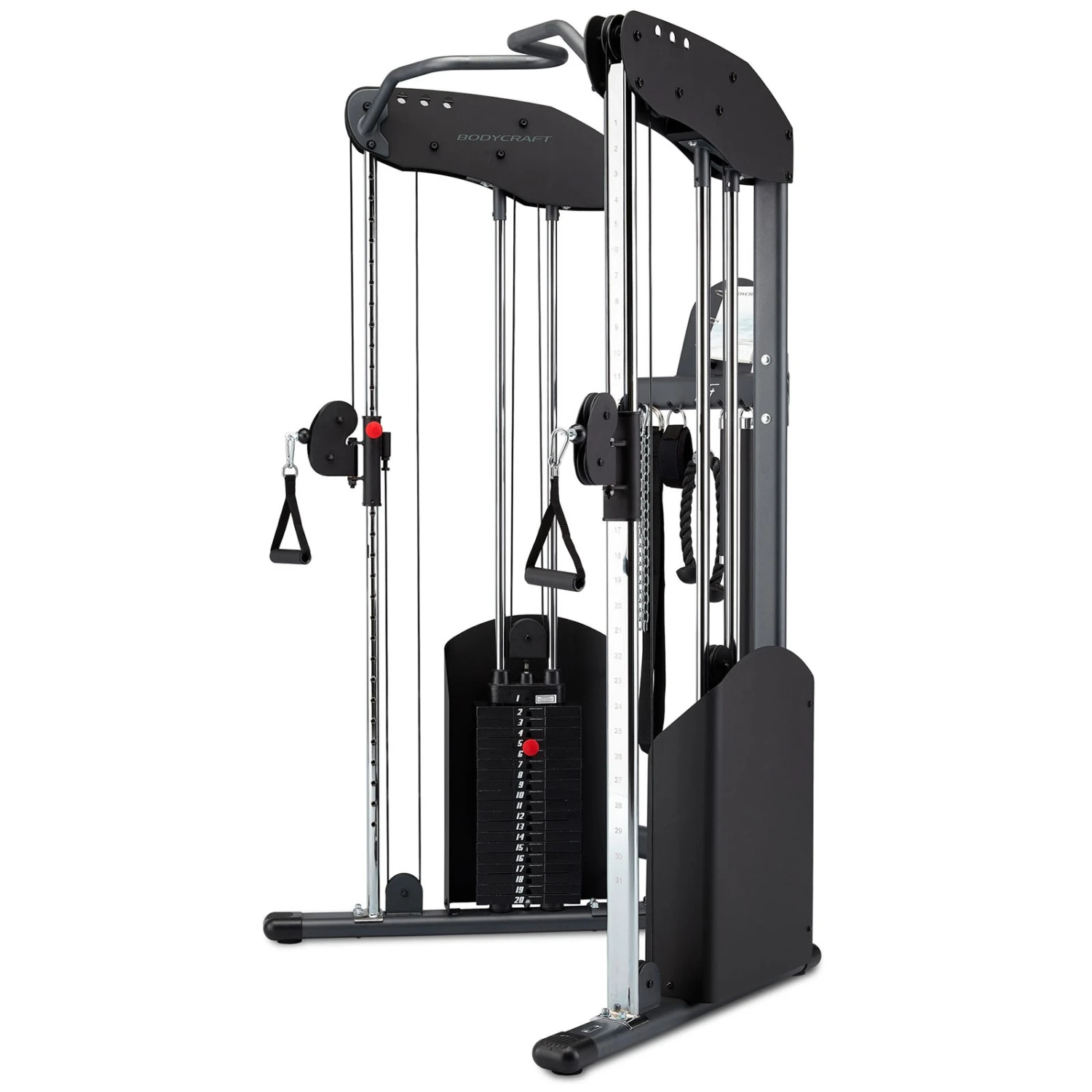 Set Bodycraft Doble Polea HFT más banco F603 - Fitshop Set Bodycraft Doble Polea HFT Más Banco F603 - Fitshop -Deporte Fitness Tienda bodycraft hft kabelzugstation 4 1600