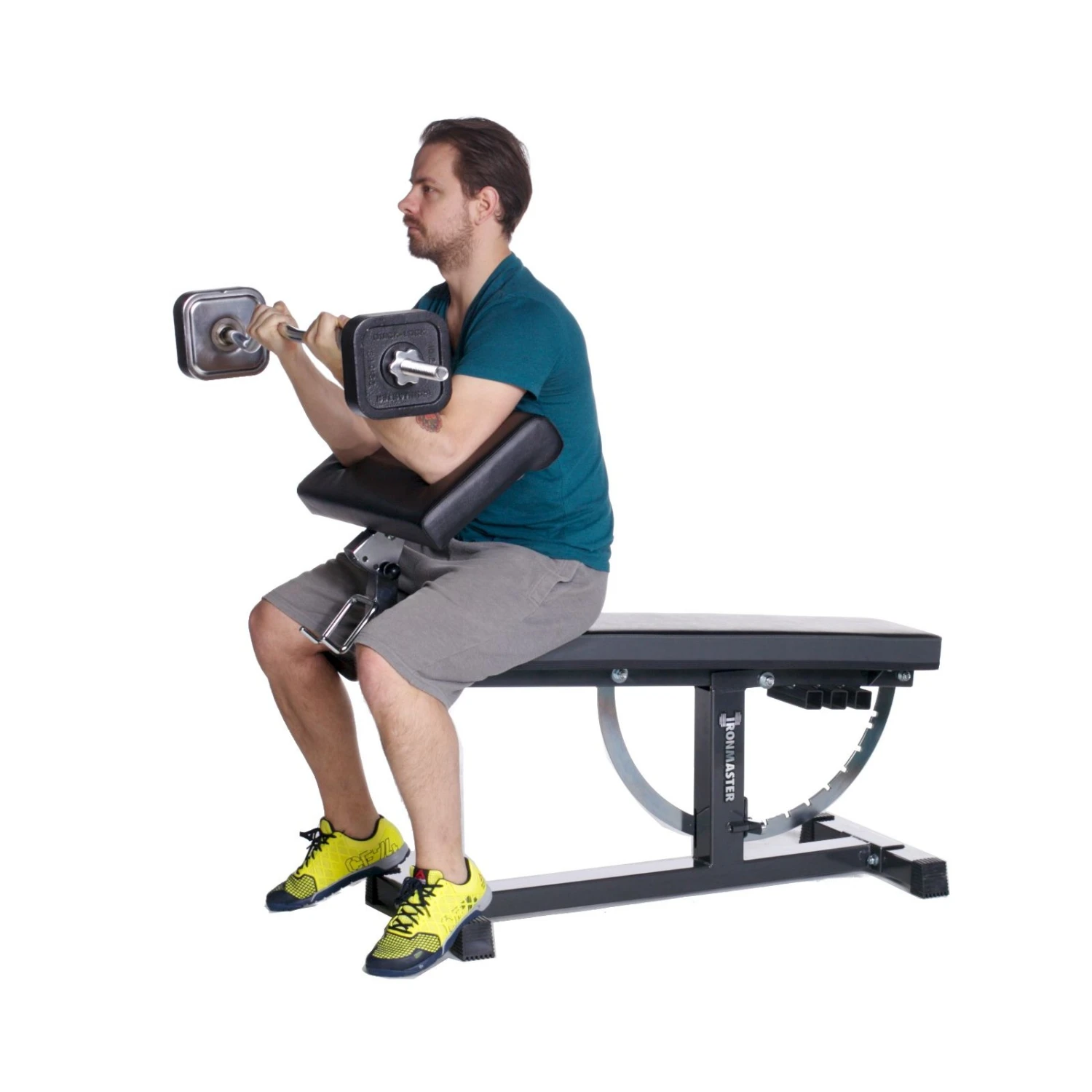 Banco para Curl de Bíceps Ironmaster para el Banco de Musculación Super Bench - Fitshop Banco Para Curl De Bíceps Ironmaster Para El Banco De Musculación Super Bench - Fitshop -Deporte Fitness Tienda curlpult 2 1600