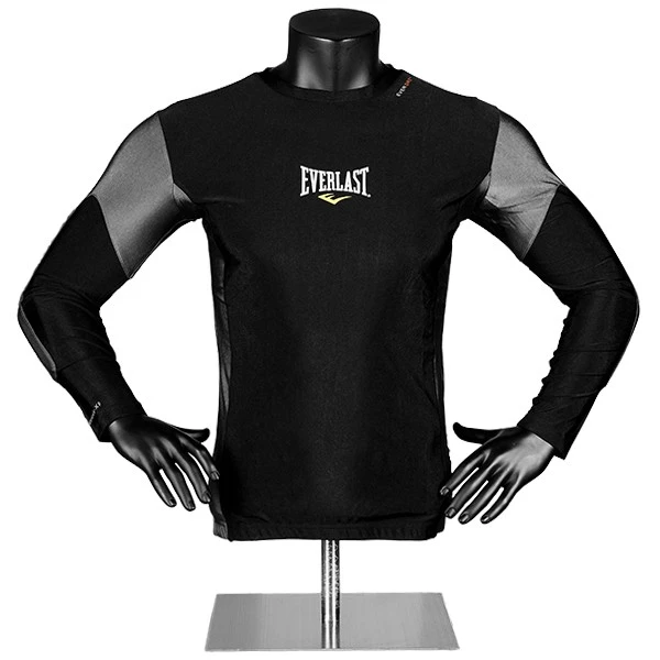 Camiseta de Compresión para Hombre Everlast Contrast Panel - Fitshop Camiseta De Compresión Para Hombre Everlast Contrast Panel - Fitshop -Deporte Fitness Tienda everlast mens l s rash guard contrast panel 001 d