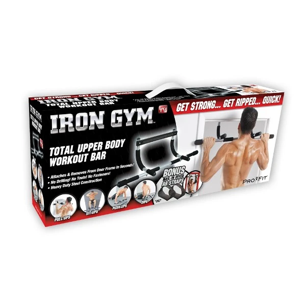 Barra de Ejercicios Multifunción Iron Gym Plus - Fitshop Barra De Ejercicios Multifunción Iron Gym Plus - Fitshop -Deporte Fitness Tienda irongym klimmzug org 005 d