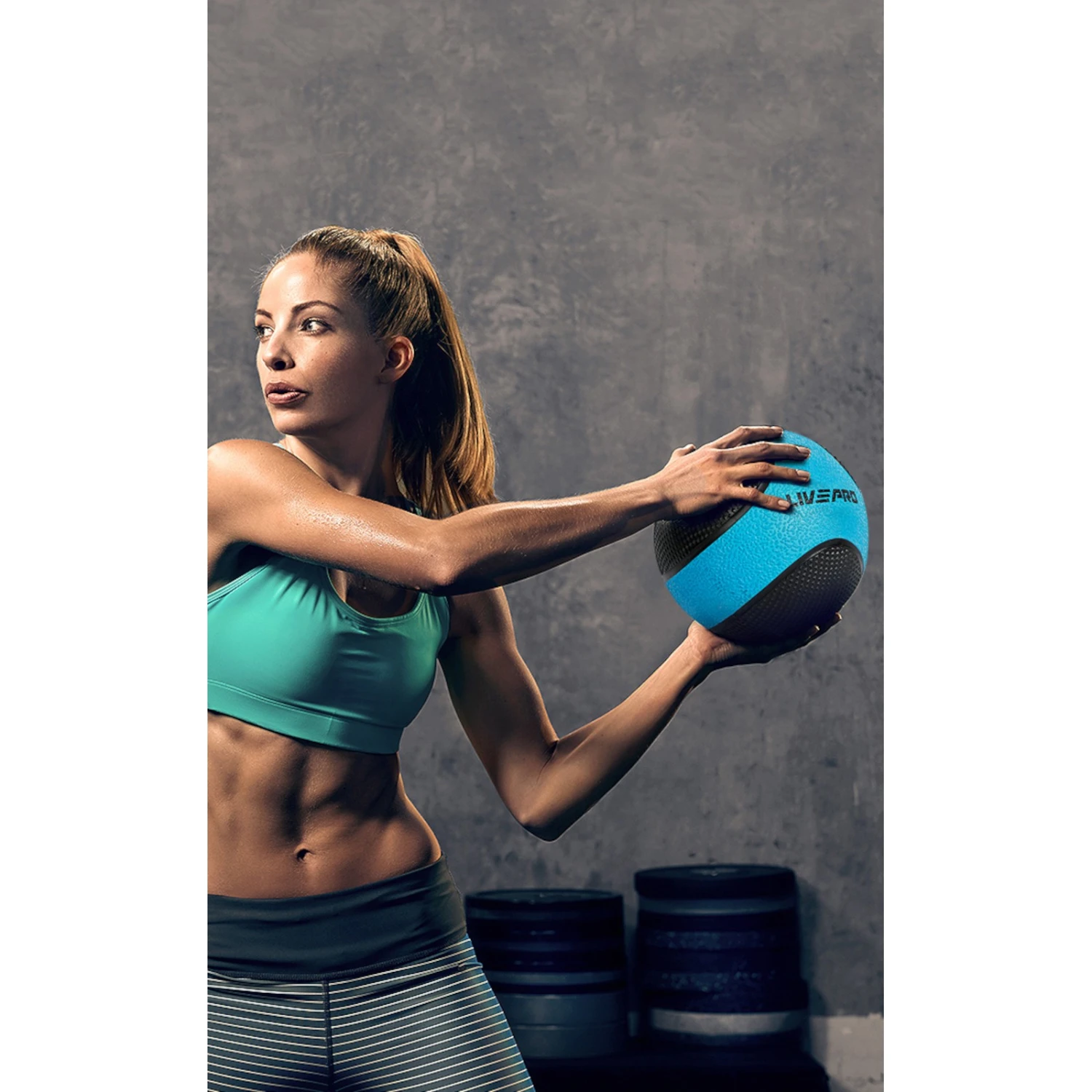 Balón Medicinal Livepro - Fitshop Balón Medicinal Livepro - Fitshop -Deporte Fitness Tienda lp mediziball LP8112 03 1600