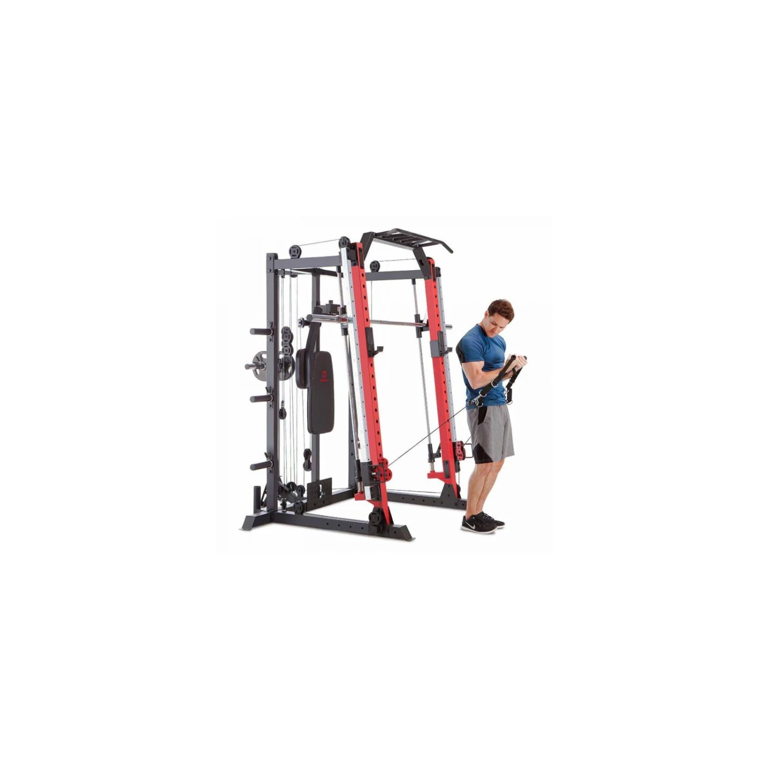 Estación de Fuerza Marcy Smith SM4033 - Fitshop Estación De Fuerza Marcy Smith SM4033 - Fitshop -Deporte Fitness Tienda marcy sm 4033 smith machine 2 1600