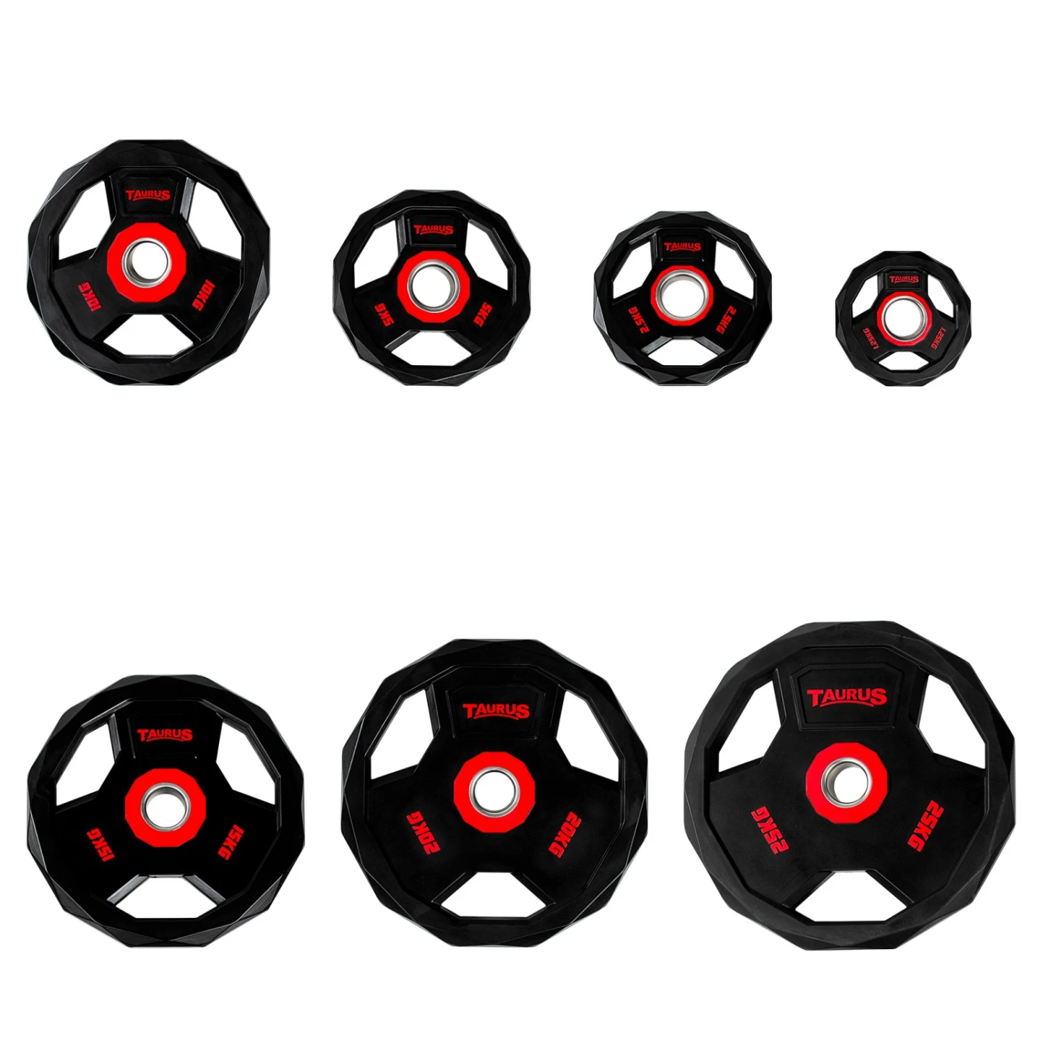 Discos Taurus 50 mm PU 3G Pro - Fitshop Discos Taurus 50 Mm PU 3G Pro - Fitshop -Deporte Fitness Tienda taurus 50mm pu hantelscheibe 01 1600