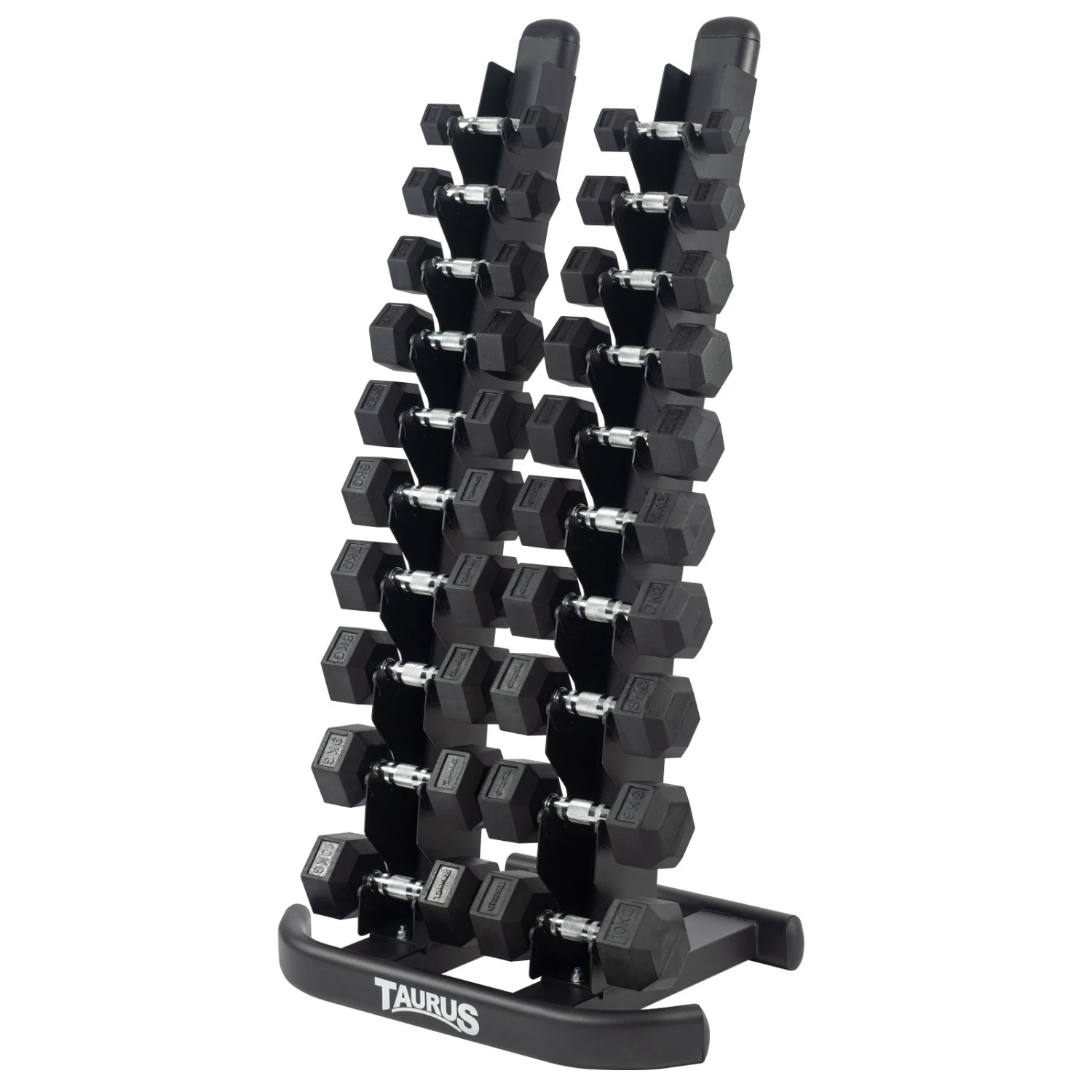Set de Mancuernas Hexagonales Taurus 1–10 kg con Soporte - Fitshop Set De Mancuernas Hexagonales Taurus 1–10 Kg Con Soporte - Fitshop -Deporte Fitness Tienda taurus hexrack set 01 1600