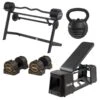 Set Taurus Selectabell Con Banco De Musculación Y Pesas - Fitshop -Deporte Fitness Tienda taurus selectabell serie 1600