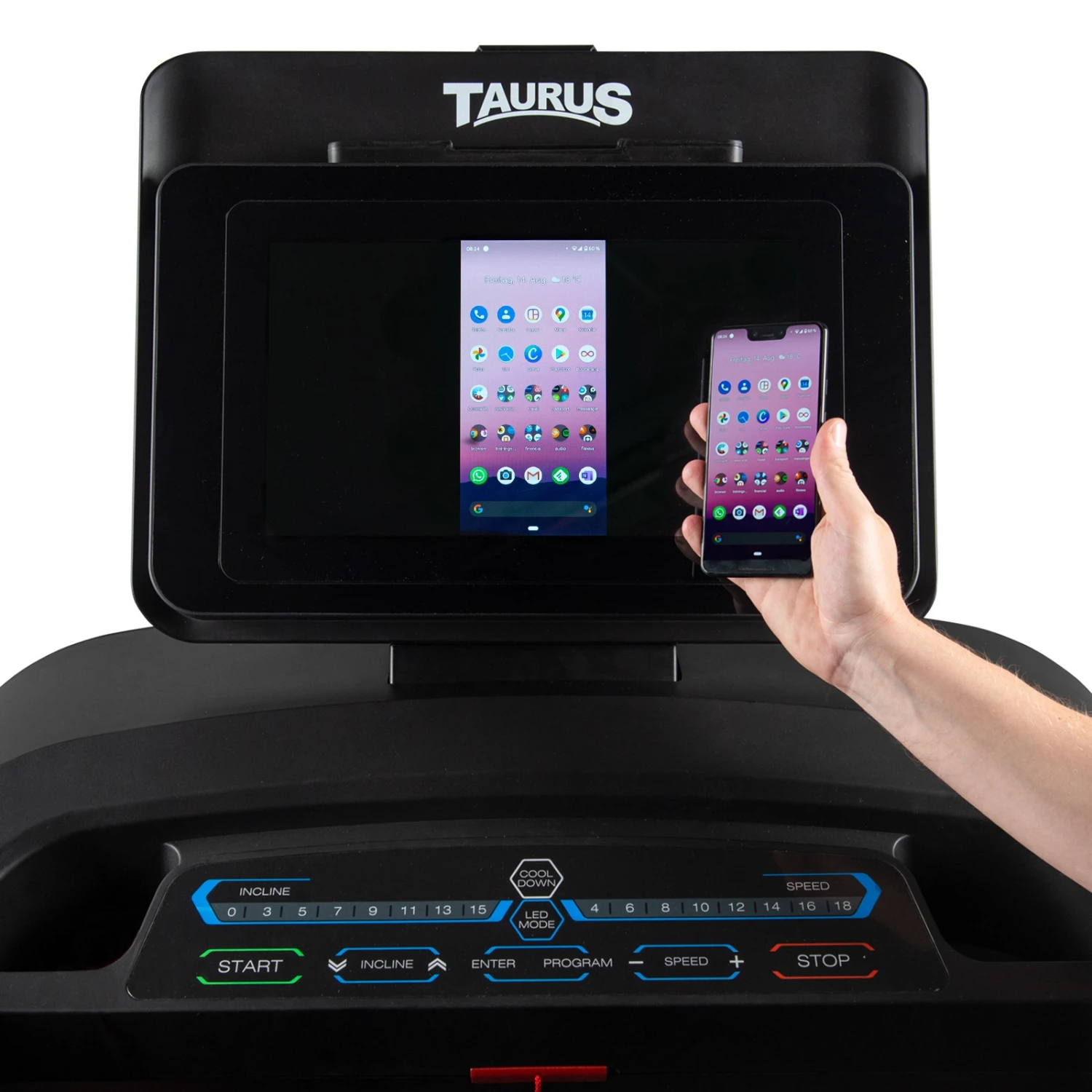 Cinta de Correr Taurus T10.3 HD Pro con función espejo - Fitshop Cinta De Correr Taurus T10.3 HD Pro Con Función Espejo - Fitshop -Deporte Fitness Tienda tf t103pro 3 tft 05 1600
