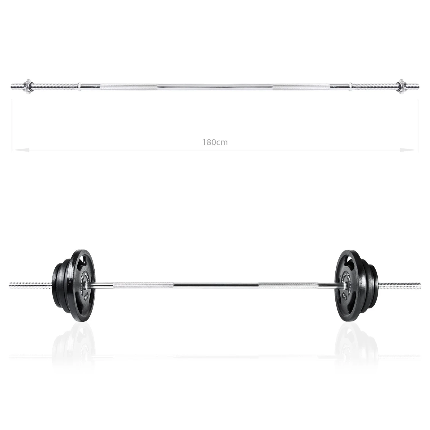 Set de Barra Taurus 30 mm 60 | 90 | 120 Kg - Fitshop Set De Barra Taurus 30 Mm 60 | 90 | 120 Kg - Fitshop -Deporte Fitness Tienda th60kg ansicht 1600